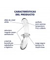 Estimulador de Cristal Double Crystal Hot and Cold Transparente