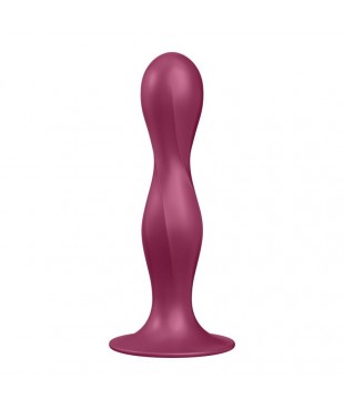 Dildo con Bolas Internas Double Ball R Rojo