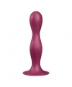 Dildo con Bolas Internas Double Ball R Rojo