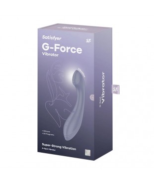 Vibrador para el Punto G G Force Violeta Vibrador para el Punto G G Force Violeta