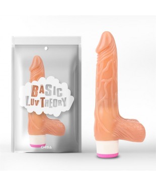 Vibrador Multi Velocidad Realista 20 cm Natural