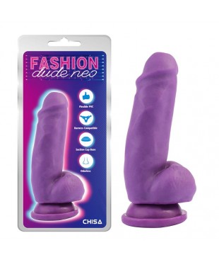 Dildo Dual Density Purpura 69