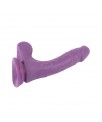 Dildo Dual Density Purpura 8