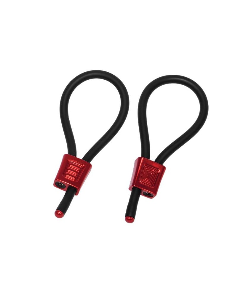 ElectraLoops Prestige Set de 2 Anillos para el Pene Rojo ElectraLoops Prestige Set de 2 Anillos para el Pene Rojo