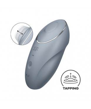 Tap and Climax 1 Vibrador y Tapping Gris
