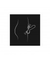Anillo Vibrador Atom Plus Estimulacion Perianal Negro