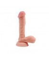 Alluring Fancier Dildo Realista Dual Silicona Liquida Dual Density 18 cm