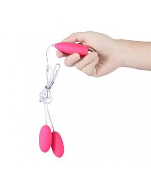 Huevo Vibrador Doble Silicona Yuesi