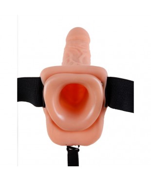 Arnes con Dildo Hueco 7 Natural