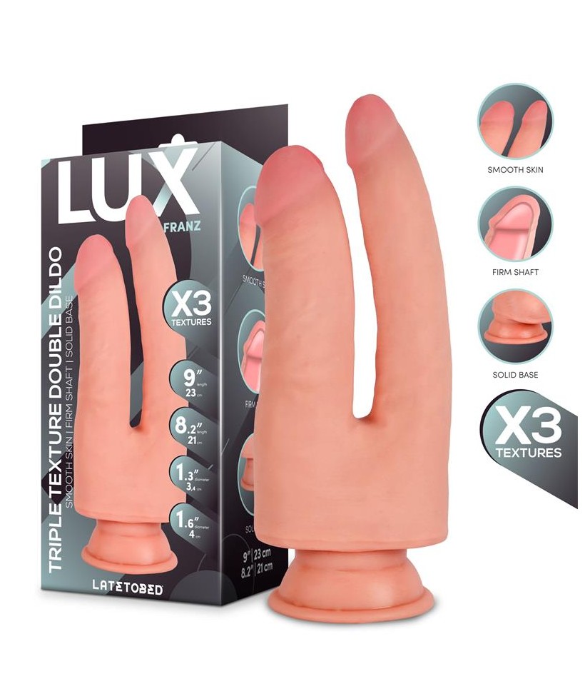 Franz Dildo Doble Triple Densidad 82 9 Franz Dildo Doble Triple Densidad 82 9