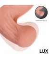 Dirk Dildo Triple Densidad con Testiculos Oscilantes 10