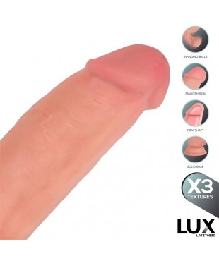 Dirk Dildo Triple Densidad con Testiculos Oscilantes 10 Dirk Dildo Triple Densidad con Testiculos Oscilantes 10