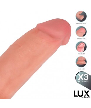 Bernd Dildo Triple Densidad con Testiculos Oscilantes 92 Bernd Dildo Triple Densidad con Testiculos Oscilantes 92