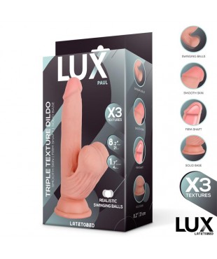 Paul Dildo Triple Densidad con Testiculos Oscilantes 82 Paul Dildo Triple Densidad con Testiculos Oscilantes 82