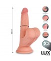 Lars Dildo Triple Densidad con Testiculos Oscilantes 76
