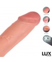 Max Dildo Triple Densidad con Testiculos 82