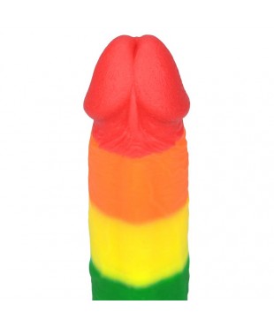 Dildo Prider 9 Silicona Liquida LGBT Dildo Prider 9 Silicona Liquida LGBT