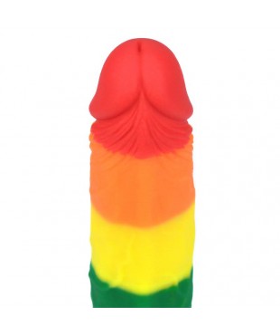 Dildo Prider 7 Silicona Liquida LGBT Dildo Prider 7 Silicona Liquida LGBT