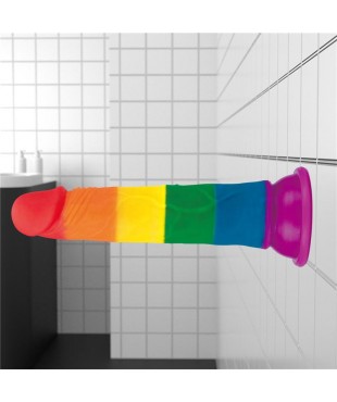 Dildo Prider 7 Silicona Liquida LGBT Dildo Prider 7 Silicona Liquida LGBT