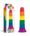 Dildo Prider 7 Silicona Liquida LGBT