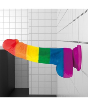Dildo Prider 8 Silicona Liquida LGBT Dildo Prider 8 Silicona Liquida LGBT