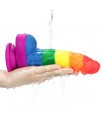 Dildo Prider 8 Silicona Liquida LGBT
