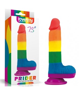Dildo Prider 75 Silicona Liquida LGBT Dildo Prider 75 Silicona Liquida LGBT