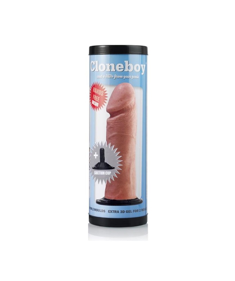 Clonador Dildo con Ventosa Rosa