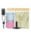 Clonador Dildo con Ventosa Rosa