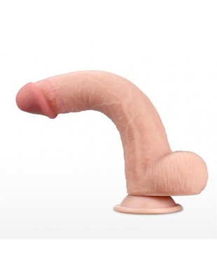 Dildo con Piel Retractil 9 Natural Dildo con Piel Retractil 9 Natural