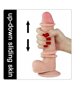 Dildo con Piel Retractil 8 Dildo con Piel Retractil 8
