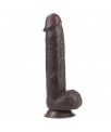 Dildo con Piel Retractil 9 Negro