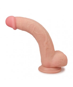 Dildo con Piel Retractil 9 Natural Dildo con Piel Retractil 9 Natural
