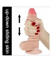 Dildo con Piel Retractil 7 Natural