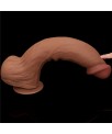 Dildo Dual Density Piel Deslizante Retractil 14