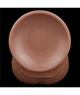 Dildo Dual Density Piel Deslizante Retractil 135 Dildo Dual Density Piel Deslizante Retractil 135