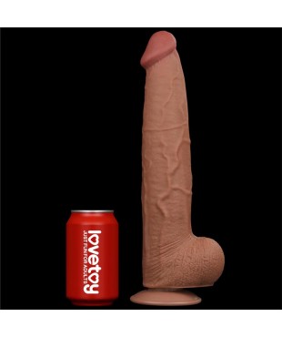 Dildo Dual Density Piel Deslizante Retractil 135 Dildo Dual Density Piel Deslizante Retractil 135