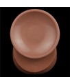 Dildo Dual Density Piel Deslizante Retractil 12