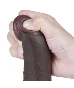 Dildo Dual Layer Piel Deslizante Retractil 75 Dildo Dual Layer Piel Deslizante Retractil 75