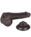 Dildo Dual Layer Piel Deslizante Retractil 75