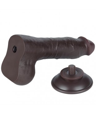 Dildo Dual Layer Piel Deslizante Retractil 8 Dildo Dual Layer Piel Deslizante Retractil 8