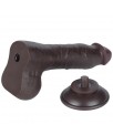 Dildo Dual Layer Piel Deslizante Retractil 8