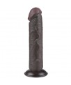 Dildo Dual Layer Piel Delizante Retractil 8