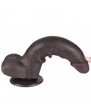 Dildo Dual Layer Piel Deslizante Retractil 85 Dildo Dual Layer Piel Deslizante Retractil 85