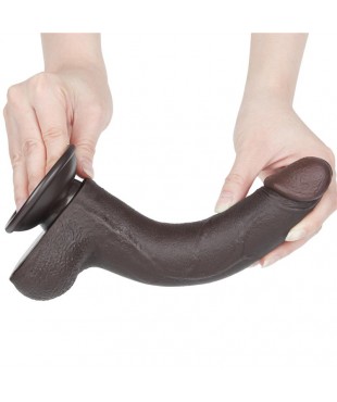 Dildo Dual Layer Piel Deslizante Retractil 85 Dildo Dual Layer Piel Deslizante Retractil 85