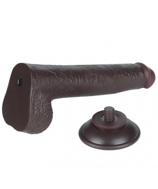 Dildo Dual Density Piel Deslizante Retractil 9 Dildo Dual Density Piel Deslizante Retractil 9