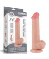Dildo Dual Layer Piel Deslizante Retractil 8