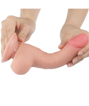Dildo Dual Layer Piel Deslizante Retractil 75 Dildo Dual Layer Piel Deslizante Retractil 75