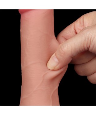 Dildo Dual Layer Piel Deslizante Retractil 75 Dildo Dual Layer Piel Deslizante Retractil 75
