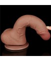 Dildo con Piel Retractil 75 Bronceado